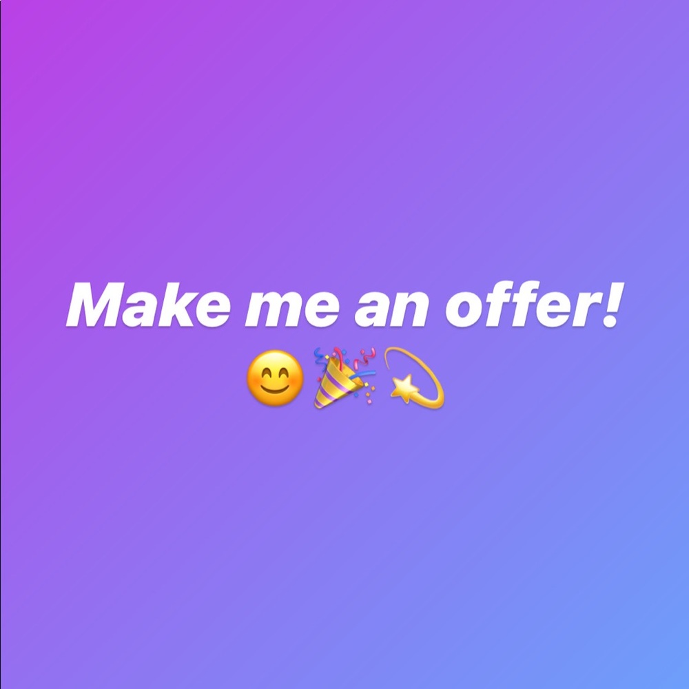 Make me an offer!!!